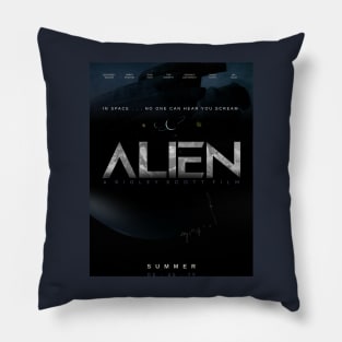 Alien 1979 Movie Poster Pillow