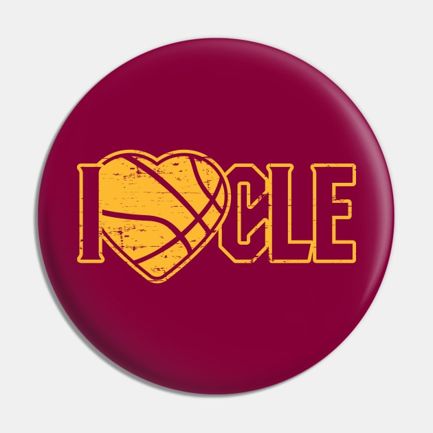 I Love CLE –veland Basketball! (DELUXE) Pin by SaltyCult