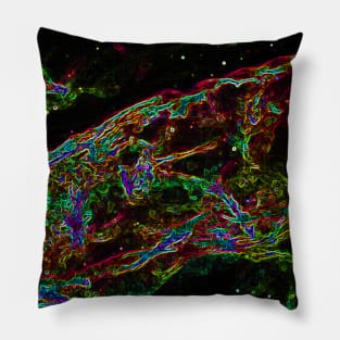 Black Panther Art - Glowing Edges 421 Pillow