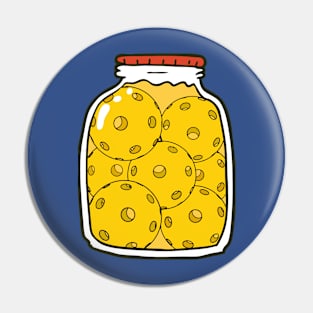 Pickleball Gift Jar Pin