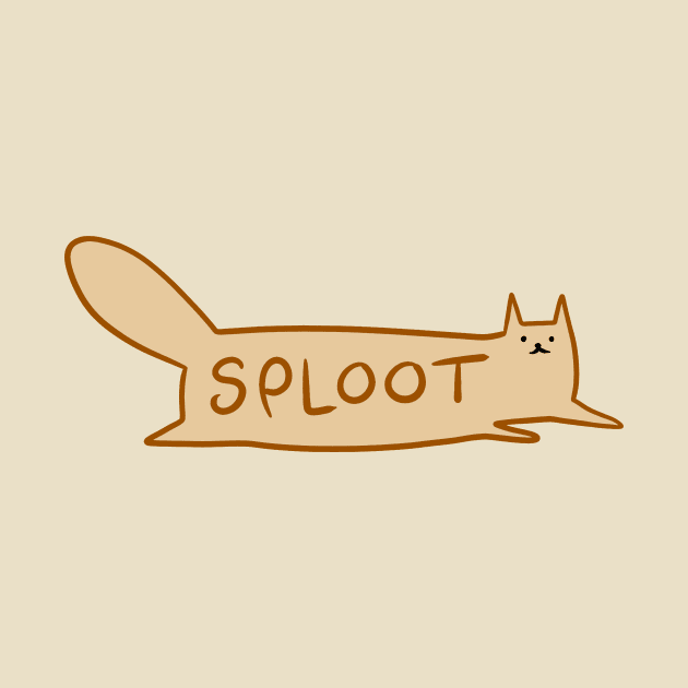 Long Cat Sploot by saradaboru