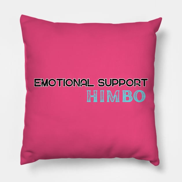 Emotional Support Himbo Pillow by Mml2018aj