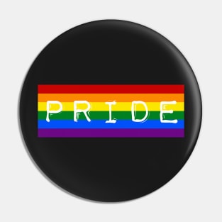 Rainbow Label Maker Gay Pride LGBT Pin