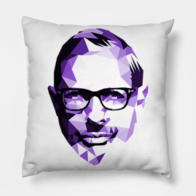 Jeff an American actor Pillow by Worldengine