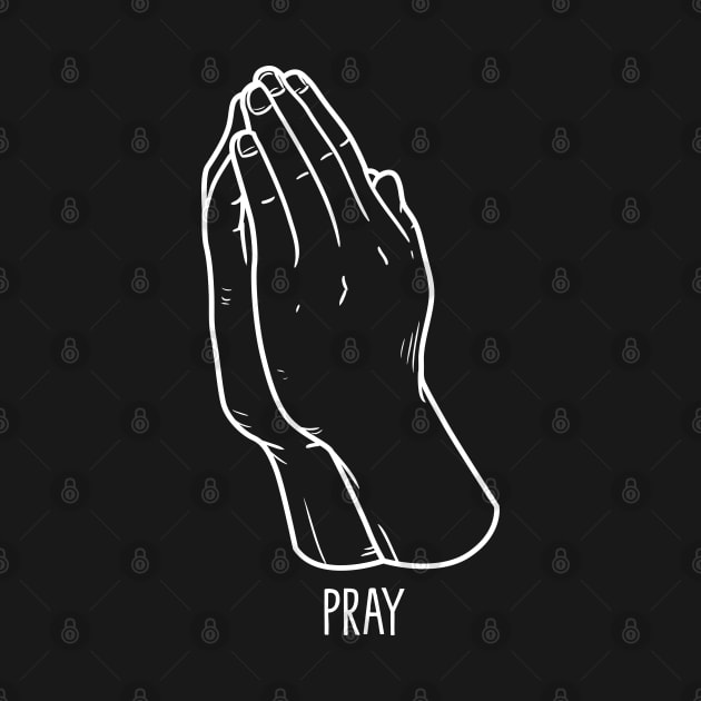 Pray Hand Sign by Tee Tow Argh 