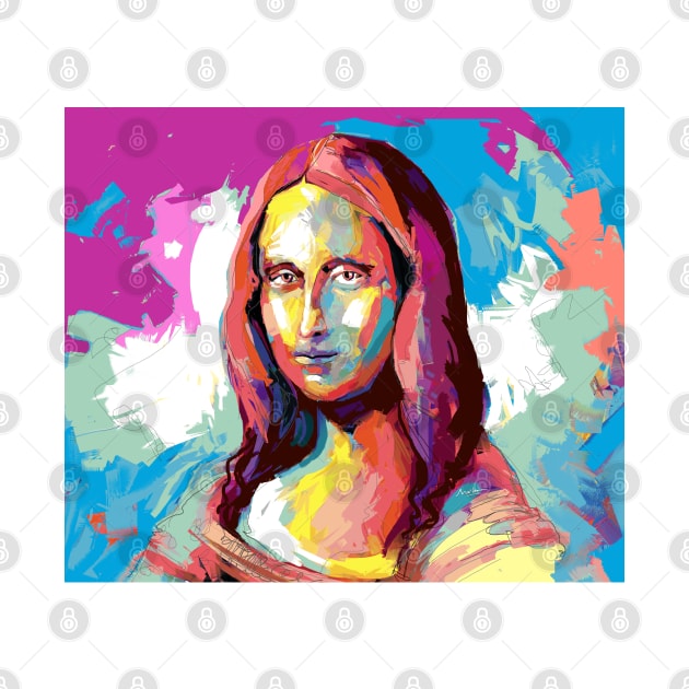 mona lisa by mailsoncello