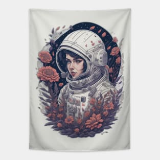 woman astronaut Tapestry