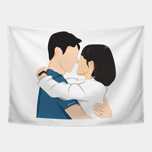 Dr Romantic Eun tak and Ah reum Tapestry by kart-box