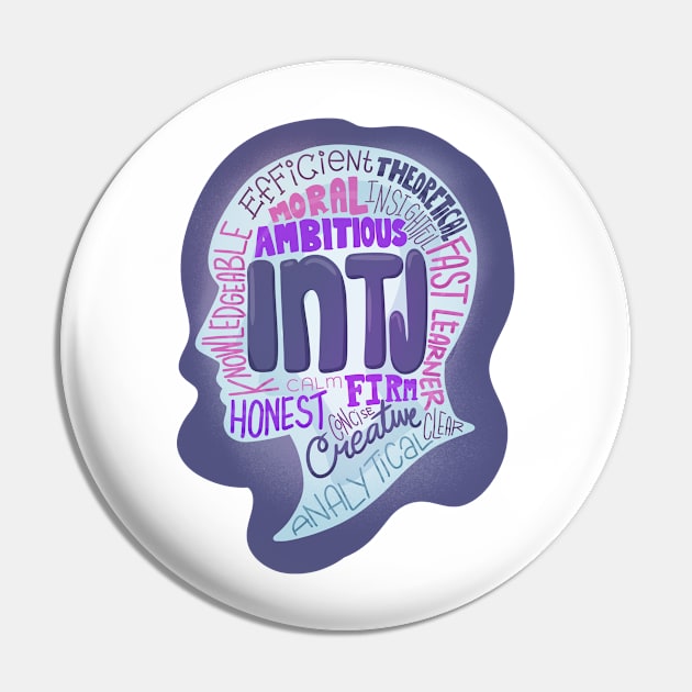 The INTJ Personality Trait Pin by FanaticTee