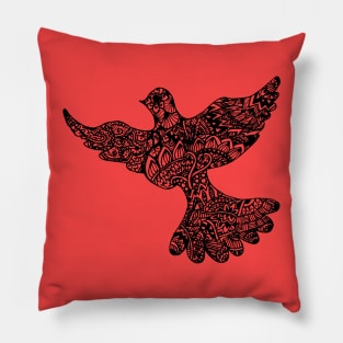 Zen Bird Pillow