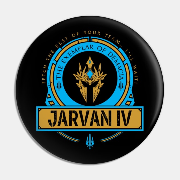 JARVAN IV - LIMITED EDITION Pin by DaniLifestyle