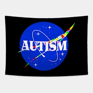 Space Travel Autism Tapestry