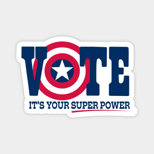 Vote: It's Your Superpower Magnet