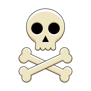 Skull with Bones T-Shirt