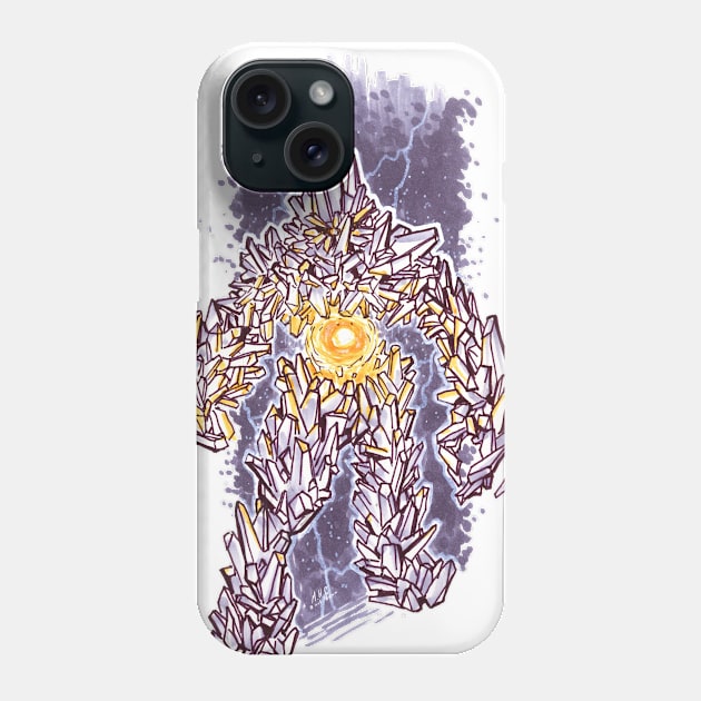 Crystal Rock Phone Case by artildawn