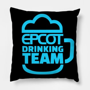 EPCOT Drinking Team Pillow