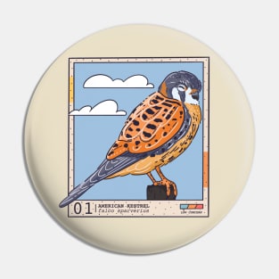 American Kestrel Pin