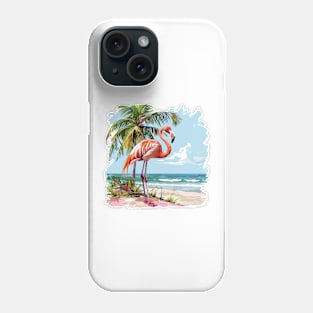 Flamingo Lovers Summer Vibes Phone Case