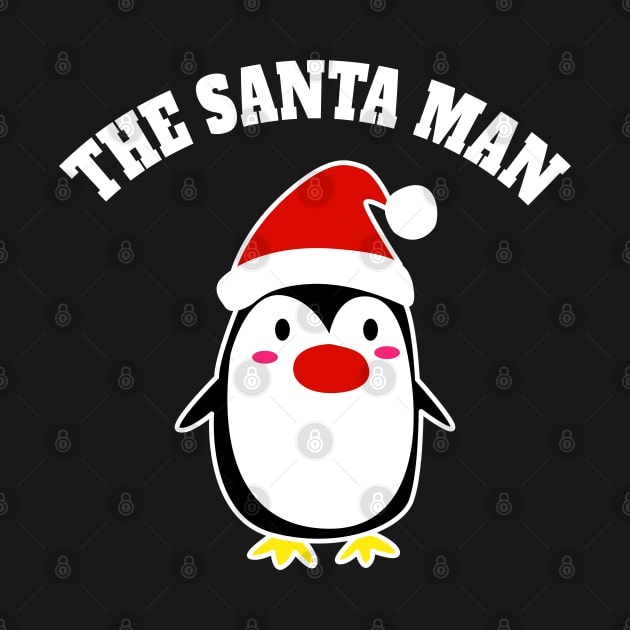 Funny Christmas Shirt, Santa Claus Shirt, The Santa man by amitsurti