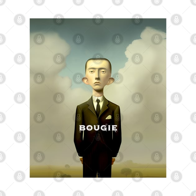 Bougie: A bougie man stands alone by Puff Sumo