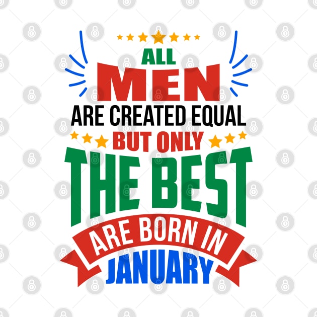 JANUARY Birthday Special - MEN by TheArtism