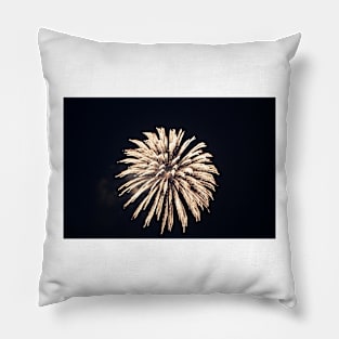 Golden Starburst Pillow