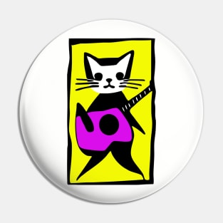 Rockin' Cat Pin