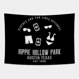 Hippie Hollow Park Austin Texas Tapestry