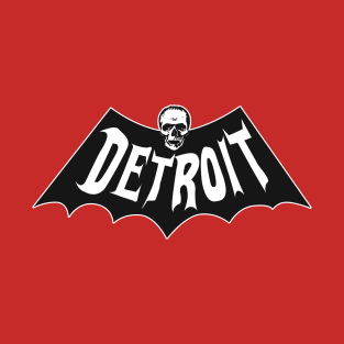 Detroit Skull Bat T-Shirt