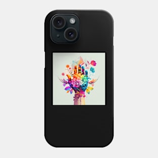 Colorful Hand Phone Case