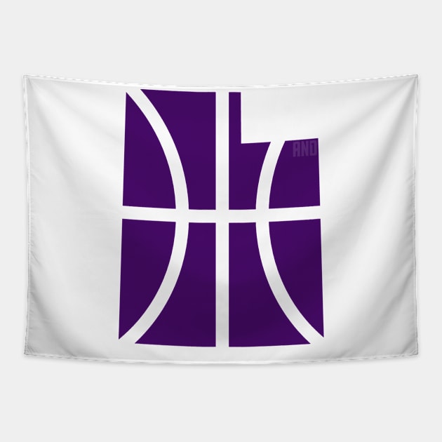 Wildcats Basketball Tapestry by And1Designs