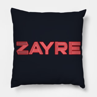 Retro Zayre Department Store Neon Pillow