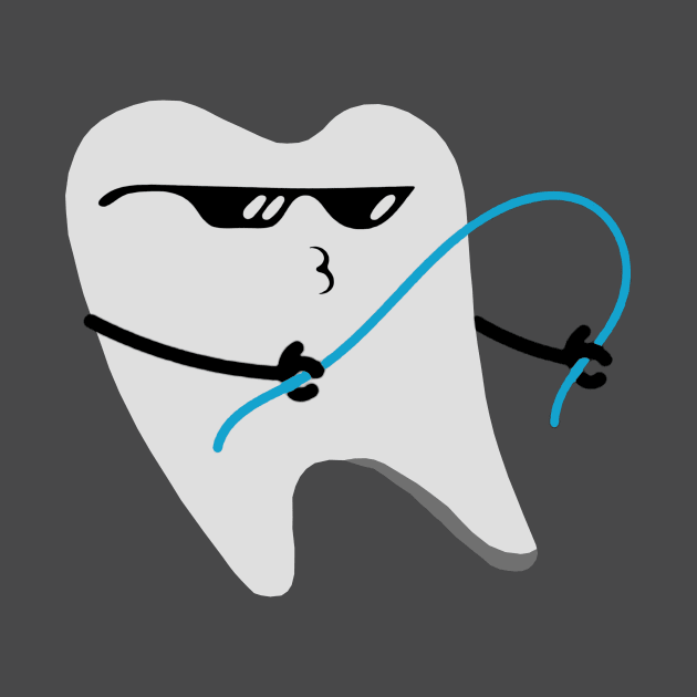 Flossing Tooth by MuskegonDesigns
