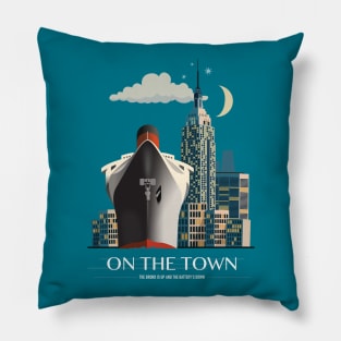 On The Town - Alternative Movie Poster Pillow