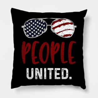 PEOPLE UNITED. Pillow