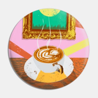 MOON COFFEE Pin