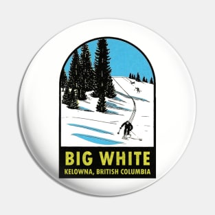 Big White Kelowna BC Vintage Pin