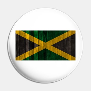 Flag of Jamaica - Wood Pin