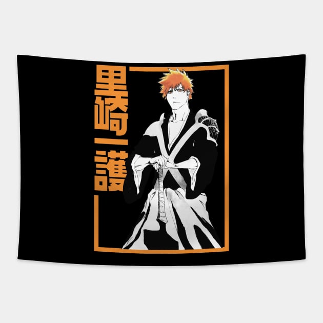 Ichigo Kurosaki Tapestry by The Iconic Arts