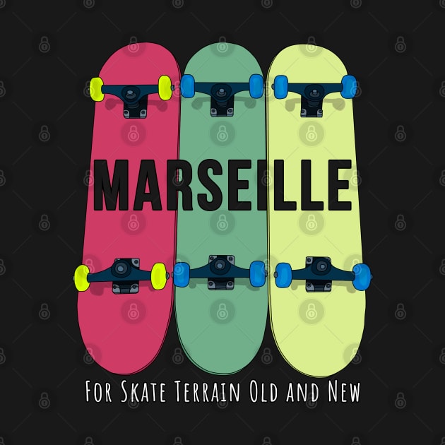 Marseille for Skate Terrain Old and New Skateboarding Skate by DiegoCarvalho