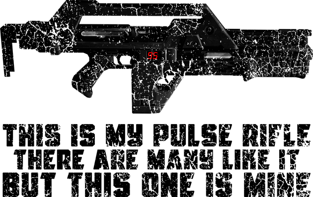 This is my Pulse Rifle Kids T-Shirt by CCDesign