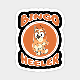 Bingo Heeler Magnet