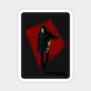 Vincent Valentine turk Magnet