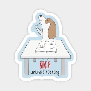 Stop Animal Testing! Magnet