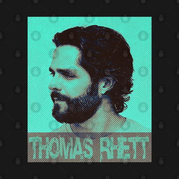 Solarize Illustrations - Thomas Rhett by DekkenCroud