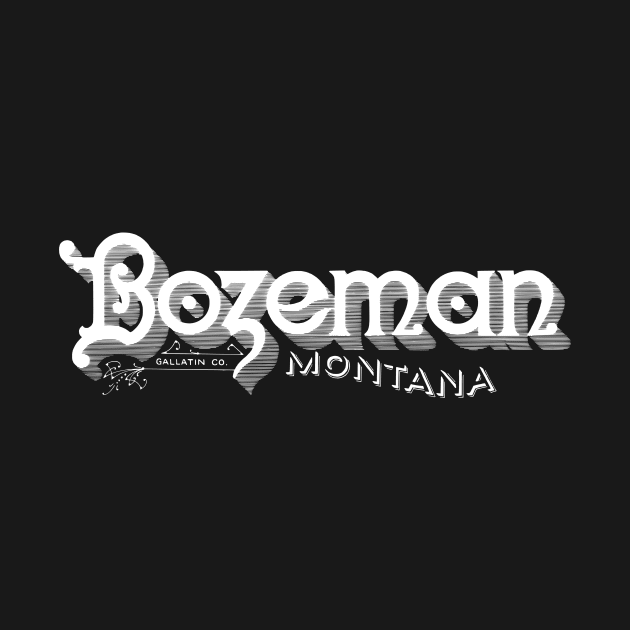 Vintage Bozeman, MT by DonDota