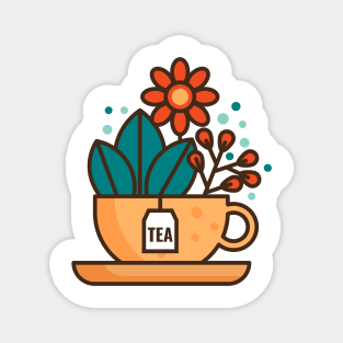 Tea cap Magnet