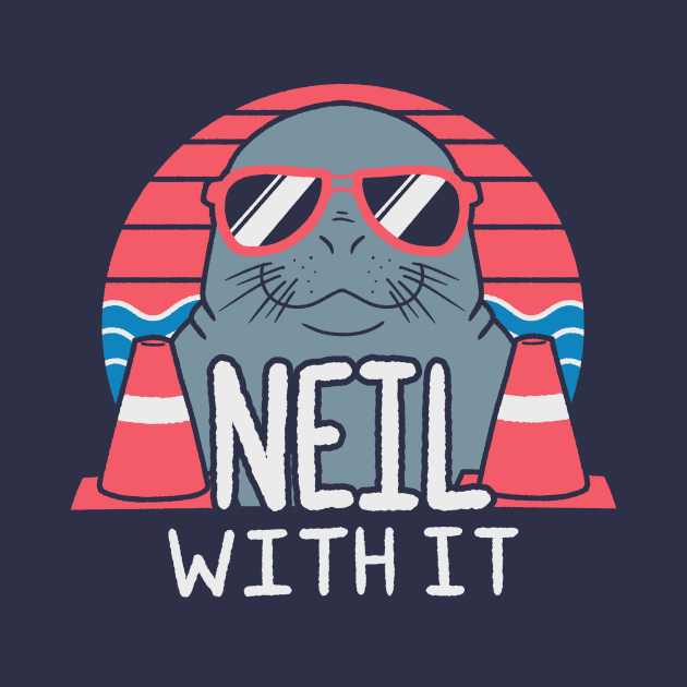 Neil the Seal - Deal With It by aaronsartroom