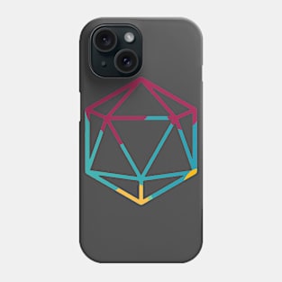 Tie Dye D20 Phone Case