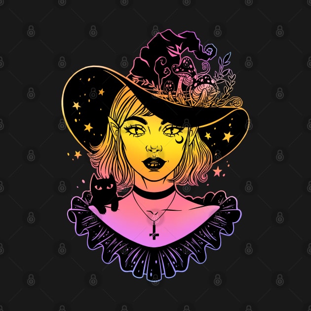 Fly agaric witch by OccultOmaStore